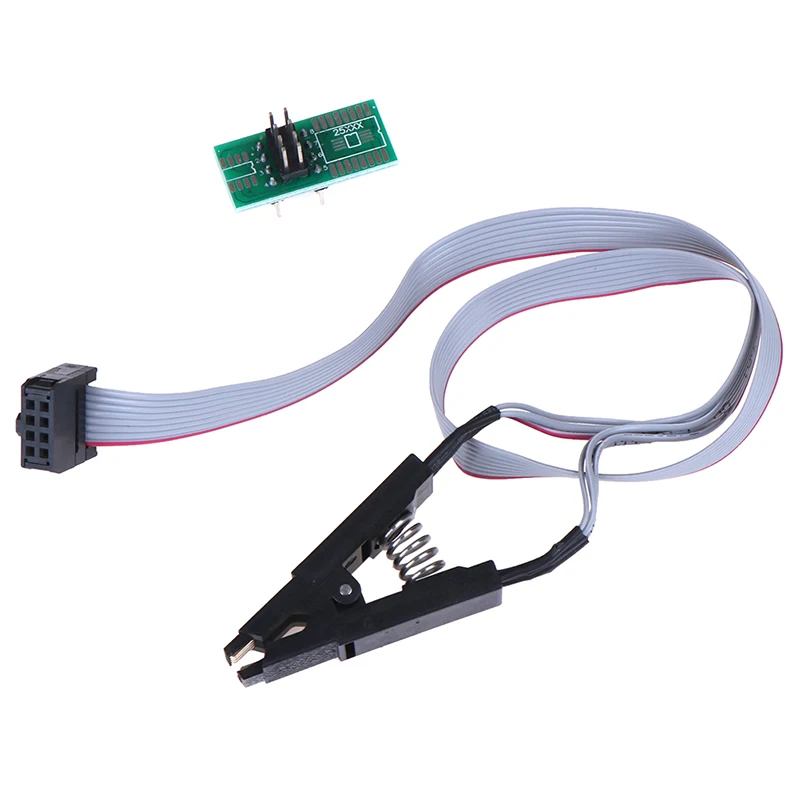 Soic8 Sop8 флэш-чип зажим для проверки ИС плата Adpter bios/24/25/93 программатор Socket Programer