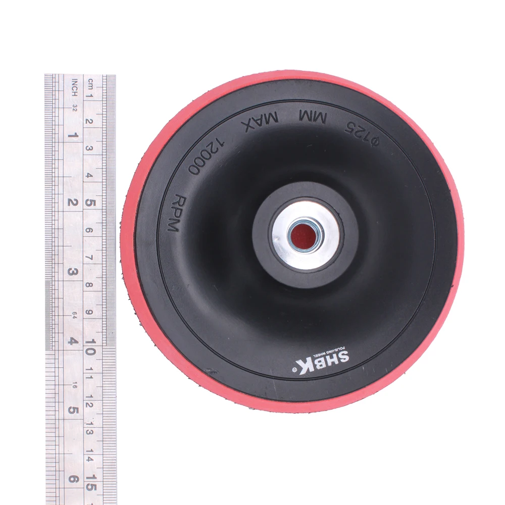 

M10 125mm Scouring Backing Disc Cloth Pad Scour Assembly Cleaner Tool Parts Kit