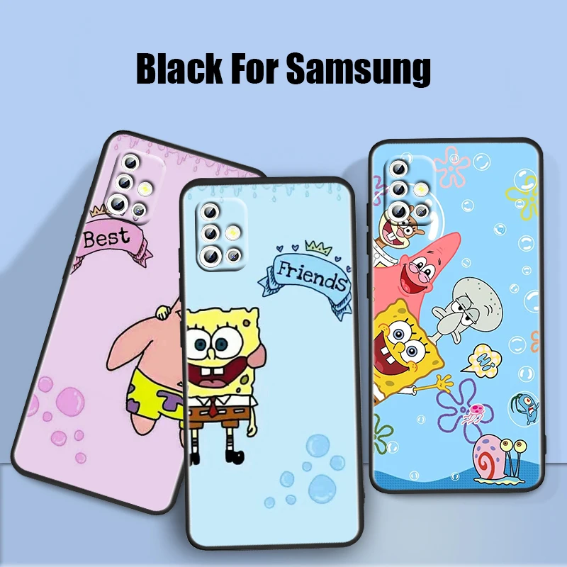 

Best friend Cartoons Sponge-bob For Samsung A91 A72 A71 A53 A52 A51 A42 A41 A33 A32 A31 A22 A21 A13 A12 A11 A03 A02 Phone Case