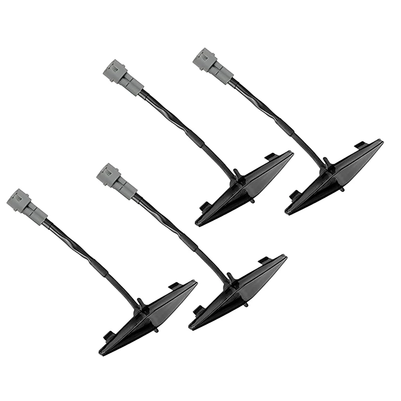 

LED Grille Lights Amber Yellow with for Toyota 4Runner TRD ProGrille 2014-2020 (4PCS, Black Case with Amber Light)