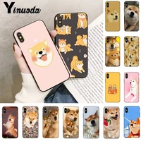 yinuoda cute shiba inu phone cover for iphone 5 5s se 11 8 7 6 6s plus 7 plus 8 plus x xs max 5 5s xr 11 pro max se 2020 cover