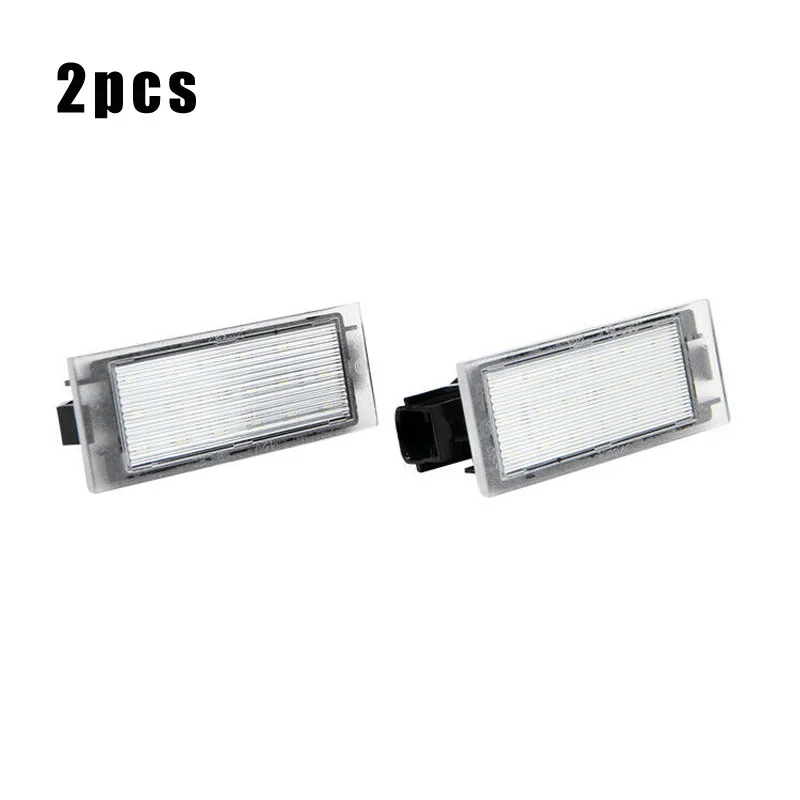 

415 License Plate Light 2pcs LED No Error For Smart Fortwo Forfour High Quality