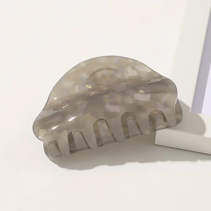 1 шт. заколка краб для волос с мраморным принтом| |