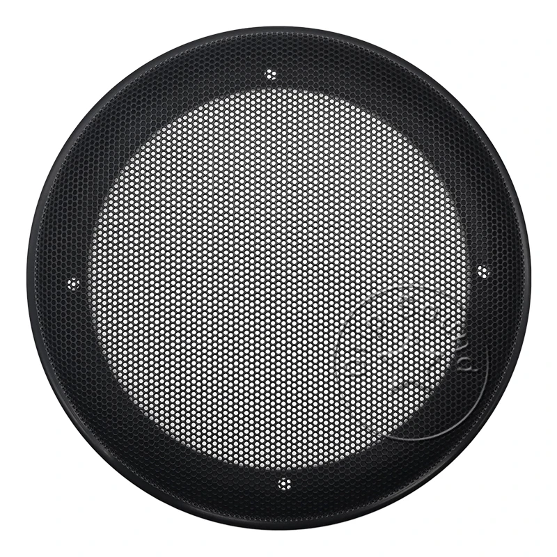For 6.5&quot Speaker Grill Cover Hige-grade Car Home Audio Conversion Net Decorative Circle Metal Mesh Protection 181mm #Black |