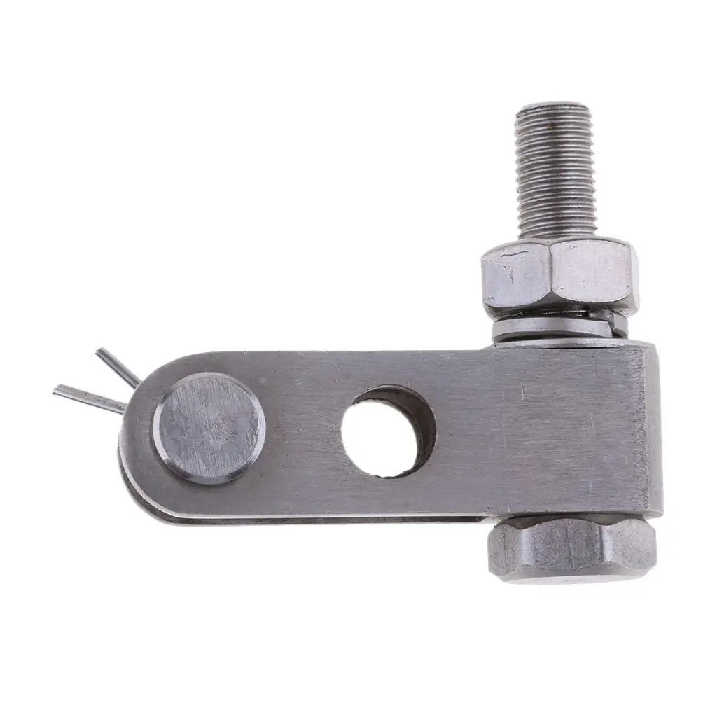 Набор серебристых подвесных рулевых скоб с коротким болтом A75 МОРСКОЙ лодочный