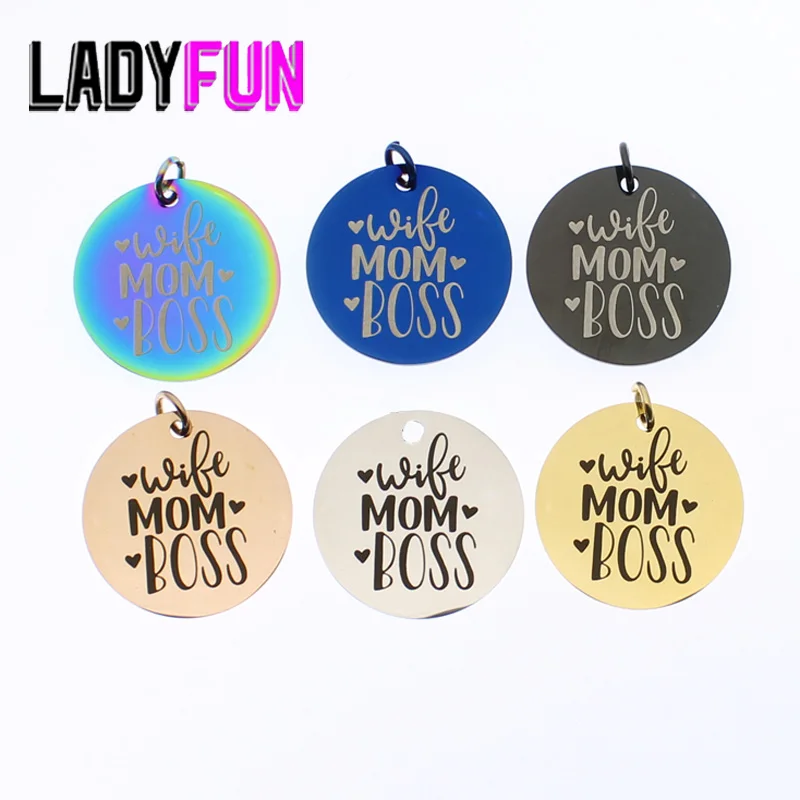 Подвеска Ladyfun из нержавеющей стали подвеска для изготовления ювелирных