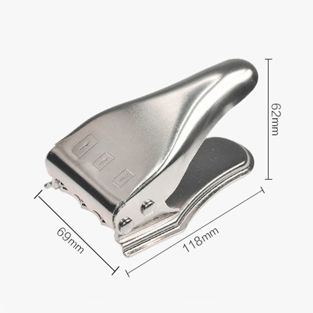 

Micro SIM Card Cutter Nano Mini Manual Metal Modify Phone Repair 3 in 1 Tools for Outdoors Mobile Phone Ornaments