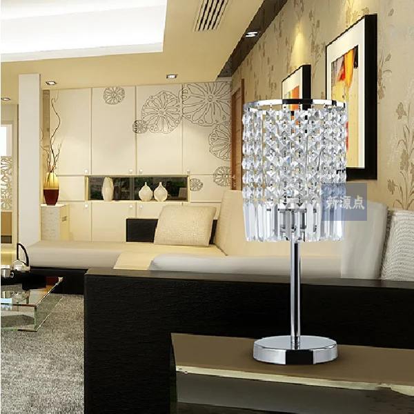 Современная K9 Хрустальная настольная лампа для спальни гостиной прикроватная |