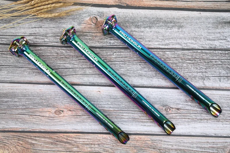 Полноразмерный велосипедный Подседельный штырь с ЧПУ цветной для горного