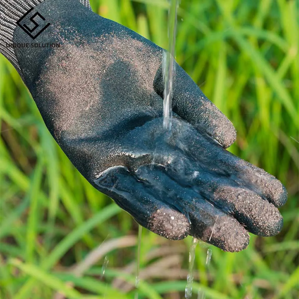 Садовые перчатки нитриловые резиновые для садоводства легко копаются и