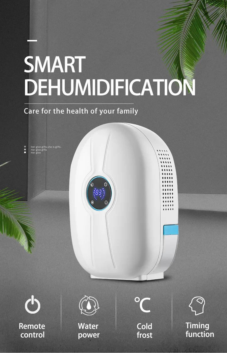 

Dehumidifier home bedroom mini dehumidifier mute dehumidifier moisture absorption bedroom moisture absorption dehumidifier