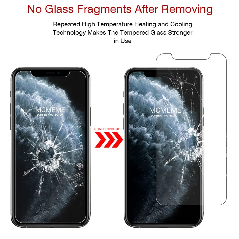 Закаленное стекло для iPhone 11 Pro max прозрачный протектор экрана Капа 11Pro Max Ультра
