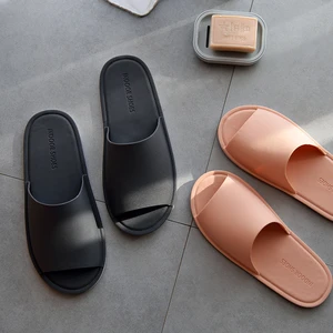 Woman Slippers Home Indoor Soft Sole Non Slip Anti PVC sandals Slides Beach Outdoor Men Women Summer Ladies Shoes Female 2022