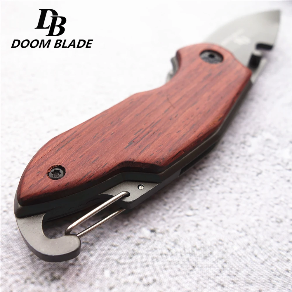 5 7 &quotкомпактный бытовой телефон с деревянной ручкой уличный фруктовый резак