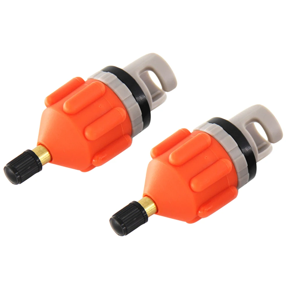 

2pcs Air Valve Adaptor Tire Compressor Converter Paddle Board Kayak Rowing Boat Inflatable Boat Dinghy Air Valve Adaptor