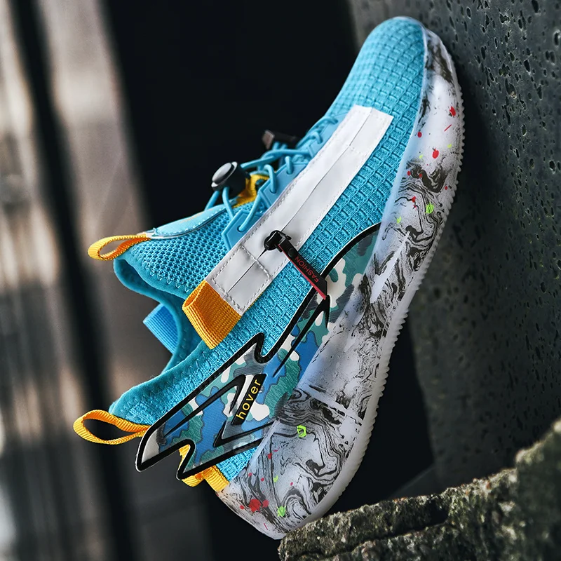 

Brand Men Shoes Breathable Casual Men Sneakers High Cushioning Male Footwear Chaussures Homme Trainers Men Basketball Shoes