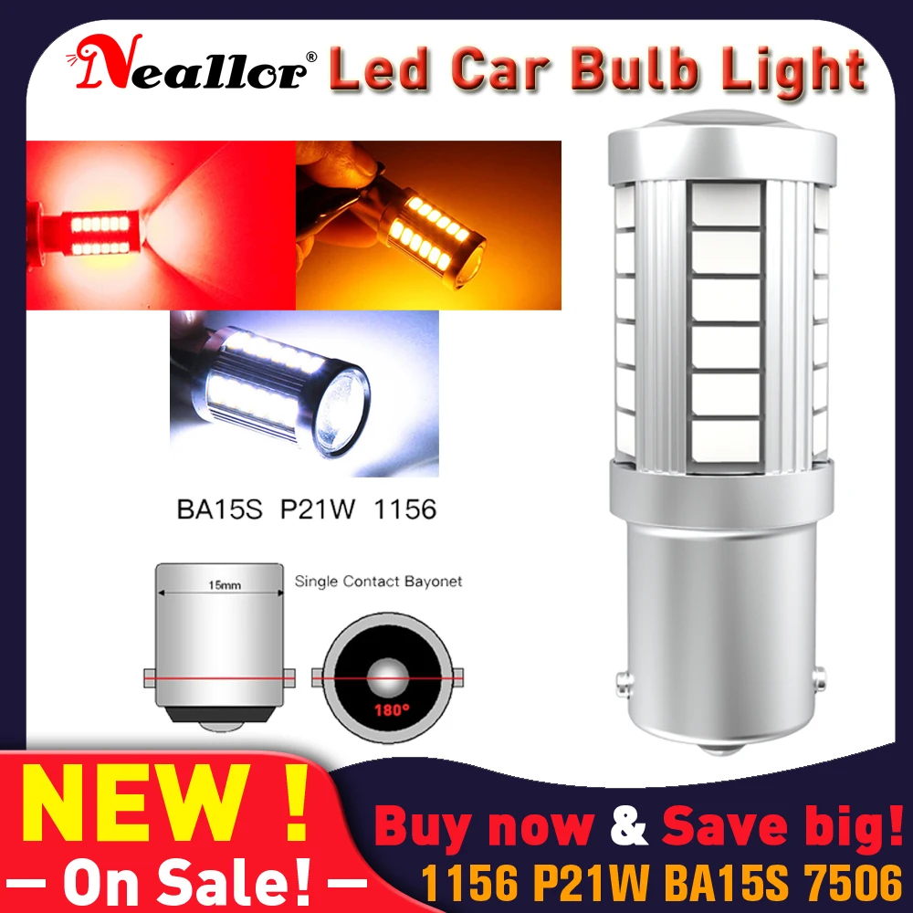 

P21w BA15S светодиодный Canbus 1156 7506 стояночный тормоз 3157 T25 сигнальные лампы для автомобиля W21w T20 7443 1157 диодные лампы заднего хода
