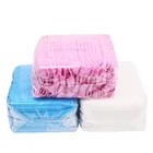 50 шт. одноразовый обувной чехол с следующими материалами: PE волосы меховая шапка эластичная Кепки для общественного питания Еда Кухня обеденный Гостиная душ