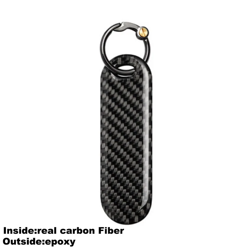 

Car Real Carbon Fiber Key Ring for Merceds Benz Car Styling Decor Key Chain Key Card