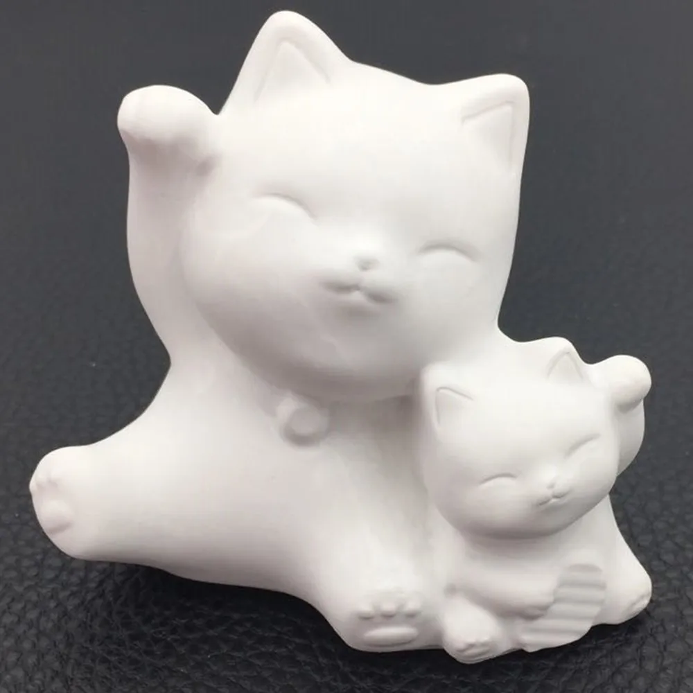 DIY Crystal Epoxy Mirror Stereo Lucky Cat Molded Silicone Fragrance Gypsum Handmade Decoration Home Supplies Lovely Shape |