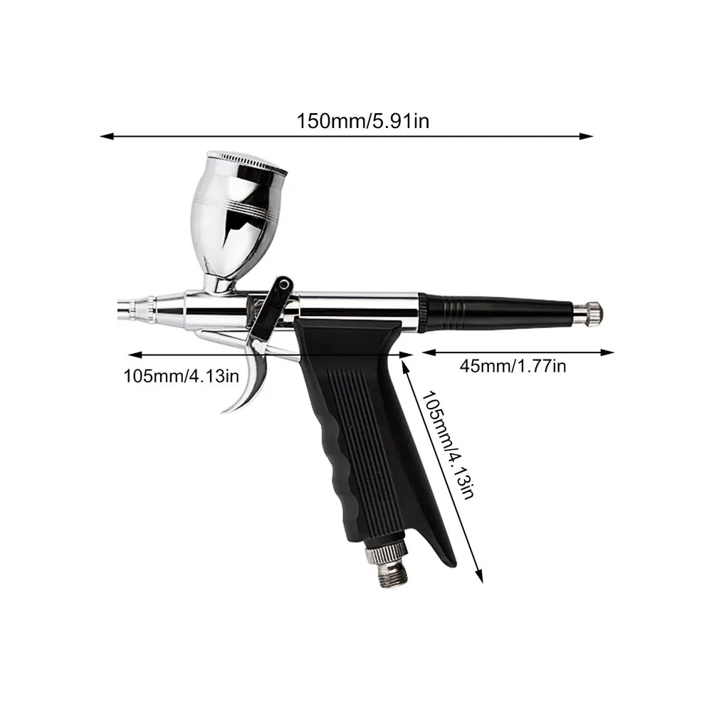 

131 Beauty Airbrush Kit Nozzle Caliber Press Pull Double Action Switch Printing Nail tattoo DIY Painting