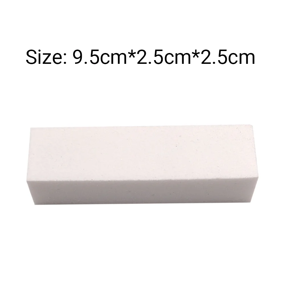 2 шт./лот белый буфер для ногтей Лима профессиональная маникюрная моющаяся пилка