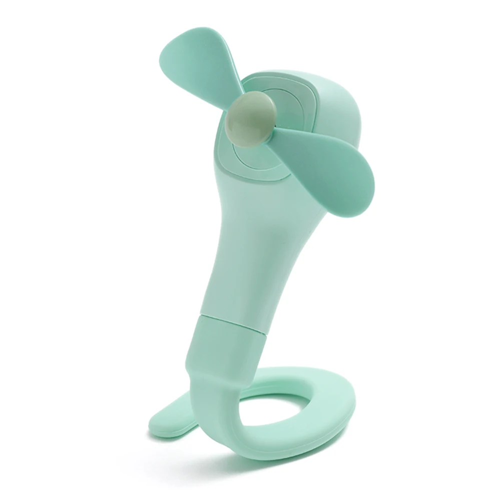 Портативный мини-вентилятор складной настольный вентилятор с вращающейся на 360 °