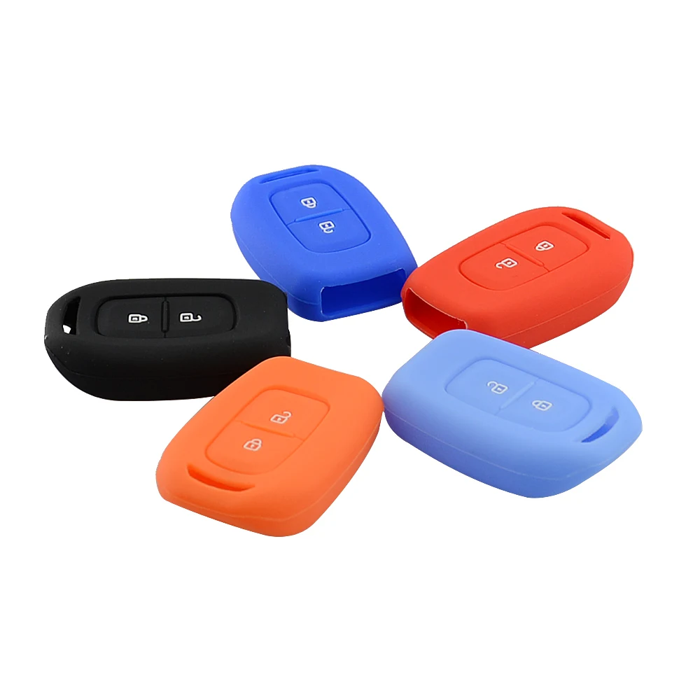OkeyTech 2 кнопки дистанционного ключа силиконовый чехол для автомобильного