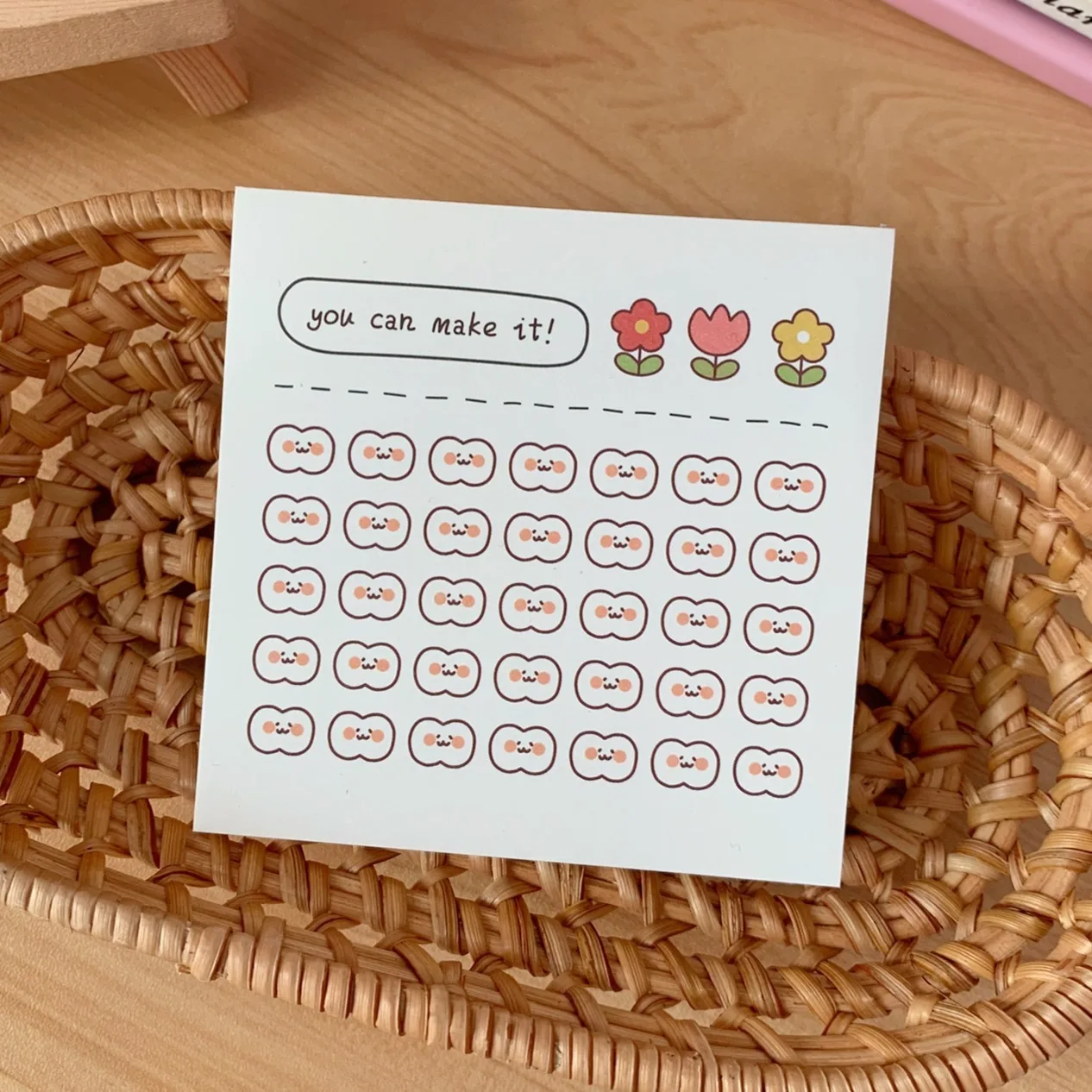 SIXONE 30 листов Творческий План бумаги для заметок на клейкой основе учащихся