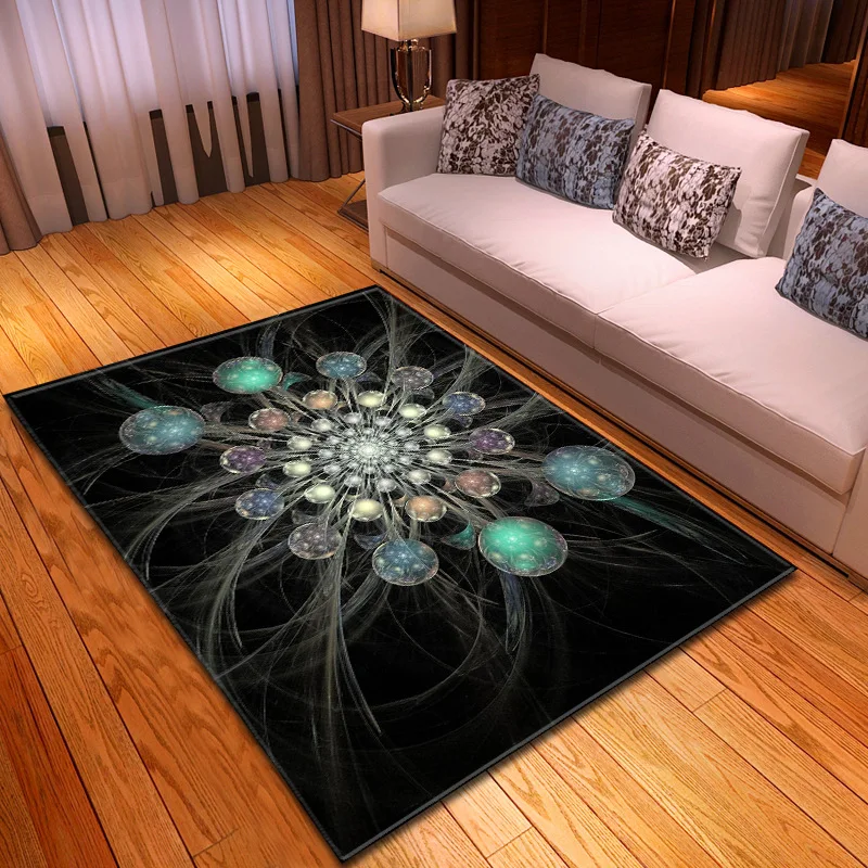 

Nordic Style Geometric Home Area Rug And Carpets For Living Room Bedroom Large Size Modern Doormat Antiskid Salon Carpet Tapis