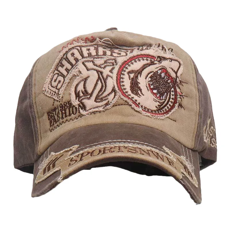 Бейсболка с вышивкой для мужчин и женщин хлопковая Регулируемая Кепка рыбалки