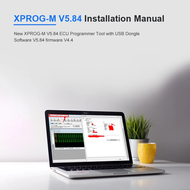 Xprog V5.84 ECU Программист Профессиональный XProg M со всеми адаптерами EWS3 адаптер EEPROM |