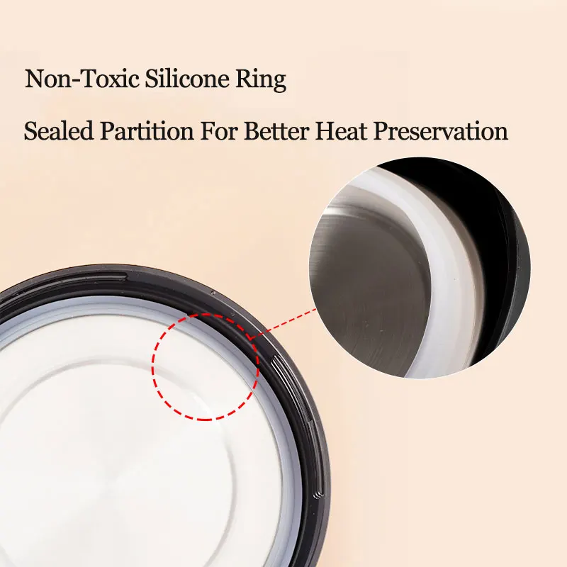 Pinkah ланч бокс 2л из нержавеющей стали сохранение тепла для взрослых бизнес бенто