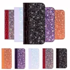 Чехол-книжка с блестками для Xiaomi Redmi Note 10 9 8 7 6 5 Pro 8T 4X 5 Plus A2 A1 Mi 9 A3 Lite 8A 7A 6X 5X