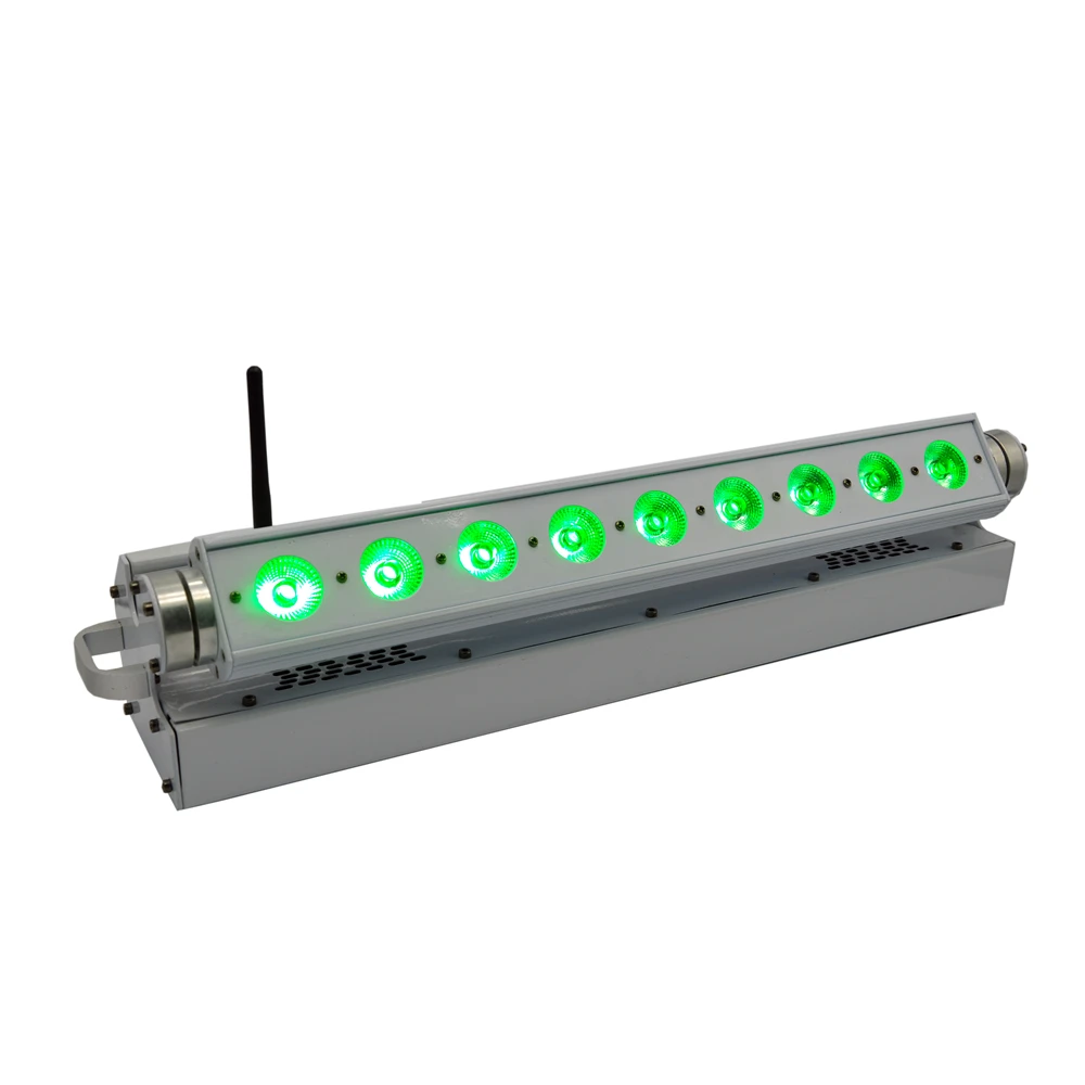 Умный диско светильник TIPTOP Black Up 9x18 Вт RGBAW УФ 6 в 1 с питанием от аккумулятора