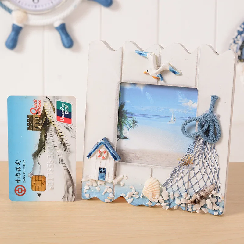 Фоторамка деревянная в средиземноморском стиле 5 дюймов 2018 | Дом и сад