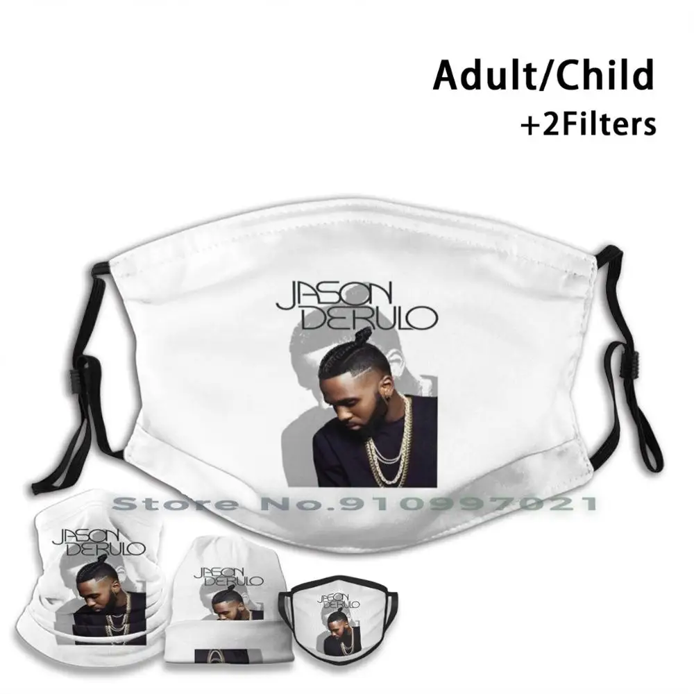 Винтажная моющаяся многоразовая маска для лица с фильтрами детей и взрослых |