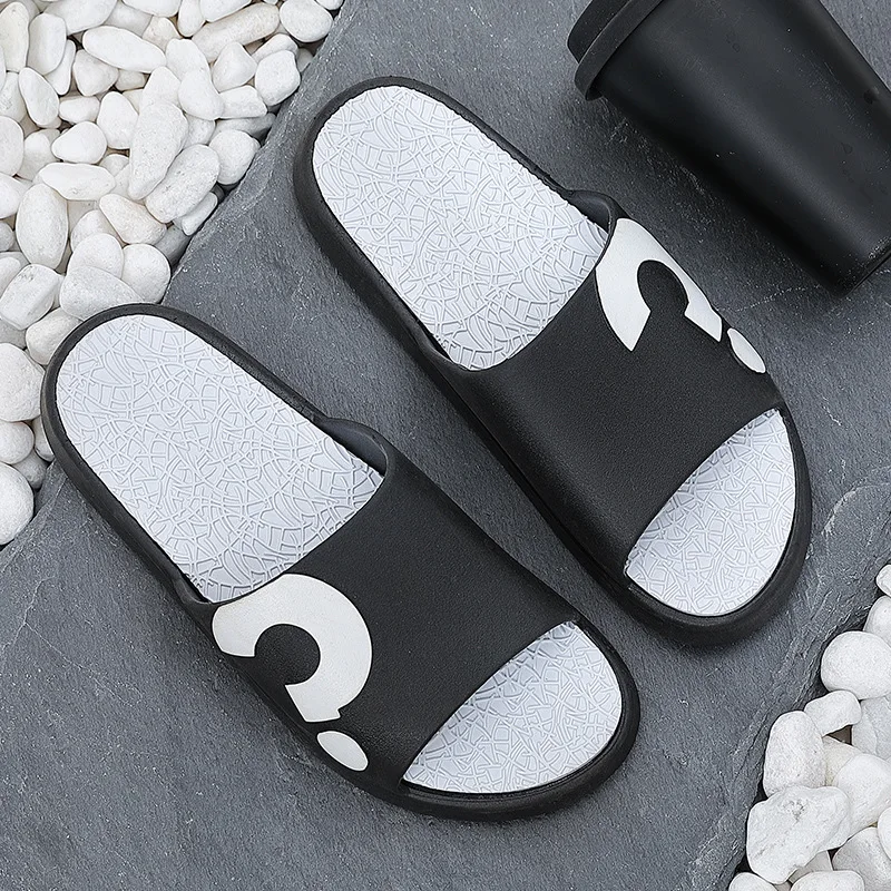 Мужские домашние тапочки всесезонные на толстой нескользящей мягкой подошве с