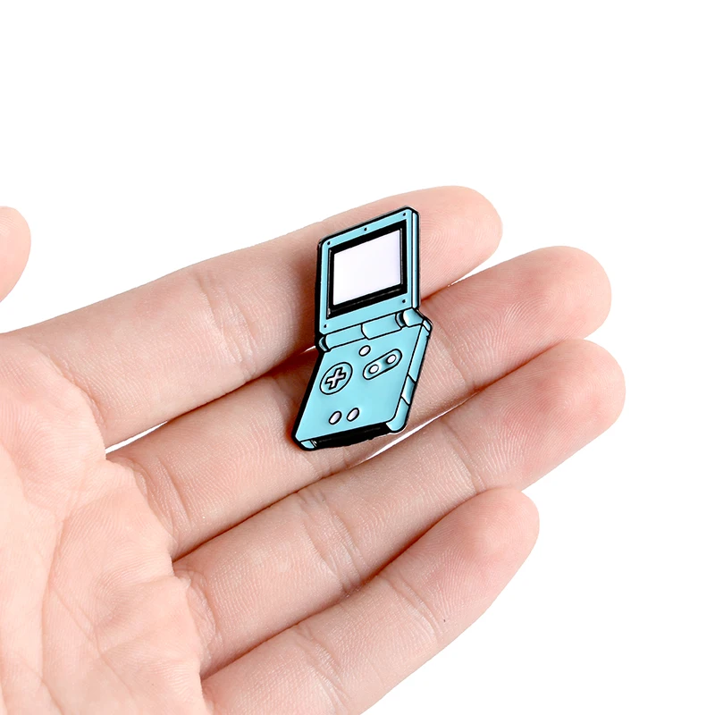 Ручная эмалированная заколка в стиле 80 х для игроков ретро значок детства из