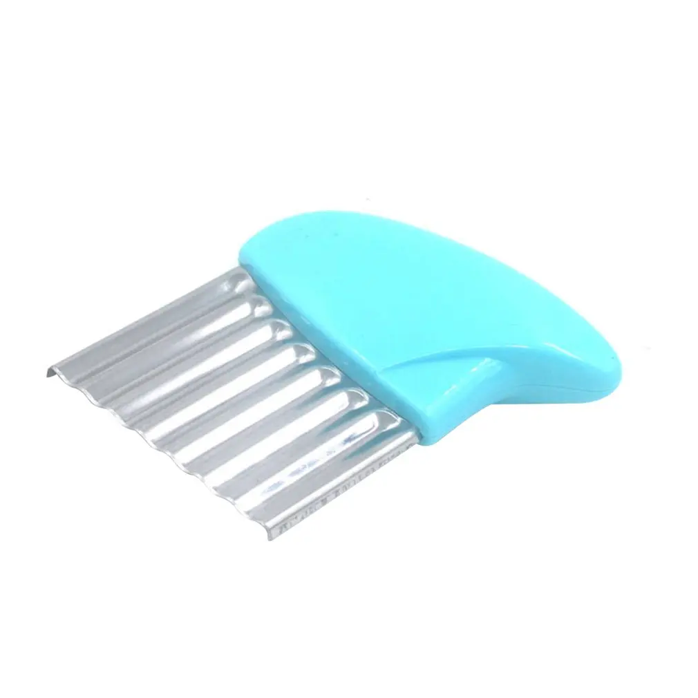 Волнистые режущие инструменты для лука картофеля сморщенные ломтики картофель