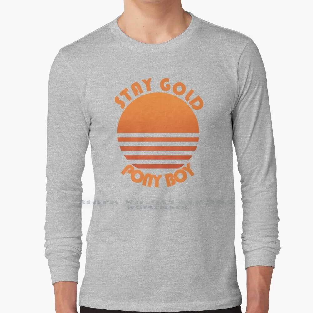 Stay Gold Ponyboy T Shirt 100% Pure Cotton Stay Gold Ponyboy Successful Short Quotes Stay Gold Outsiders Stay Gold Reddit Stay