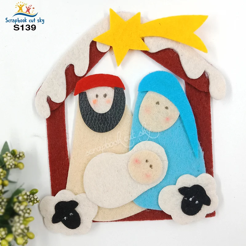 

Деревянная форма для скрапбукинга S139 Muyu, подходит для средних машин