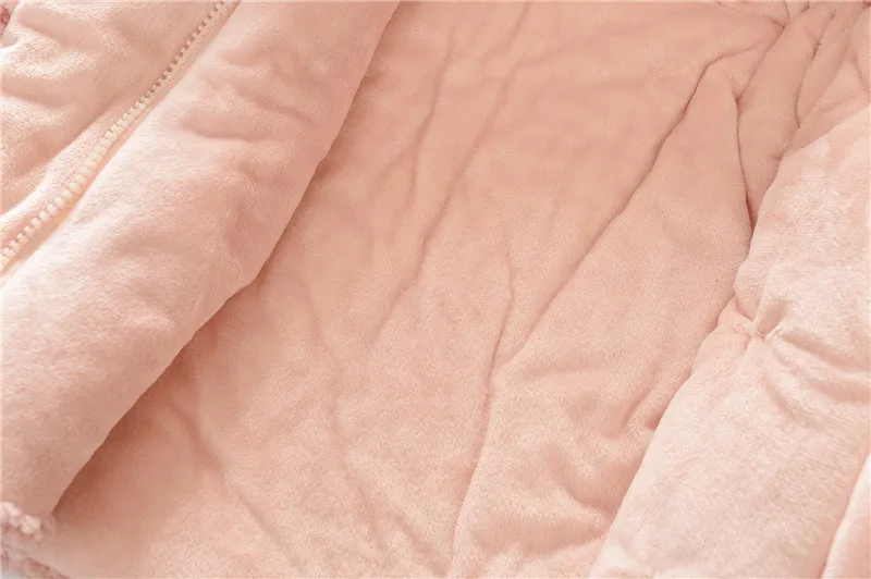 Детская пушистая куртка с капюшоном зимнее пальто для мальчиков и девочек