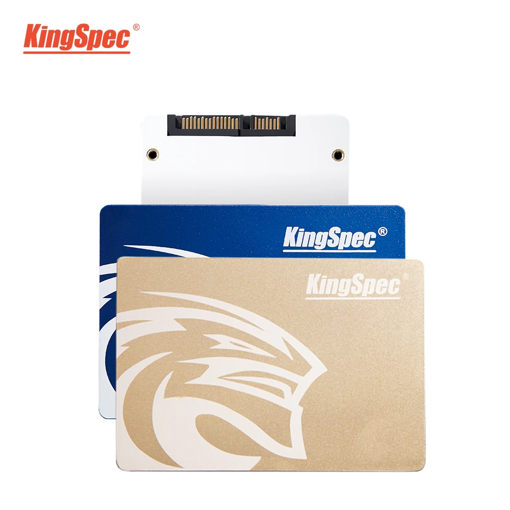 KingSpec SSD 480gb SSD hdd SATA III 500 Гб ssd 960 ГБ 1 ТБ SSD Внутренний твердотельный накопитель из золотистого металла для настольных ПК подарок