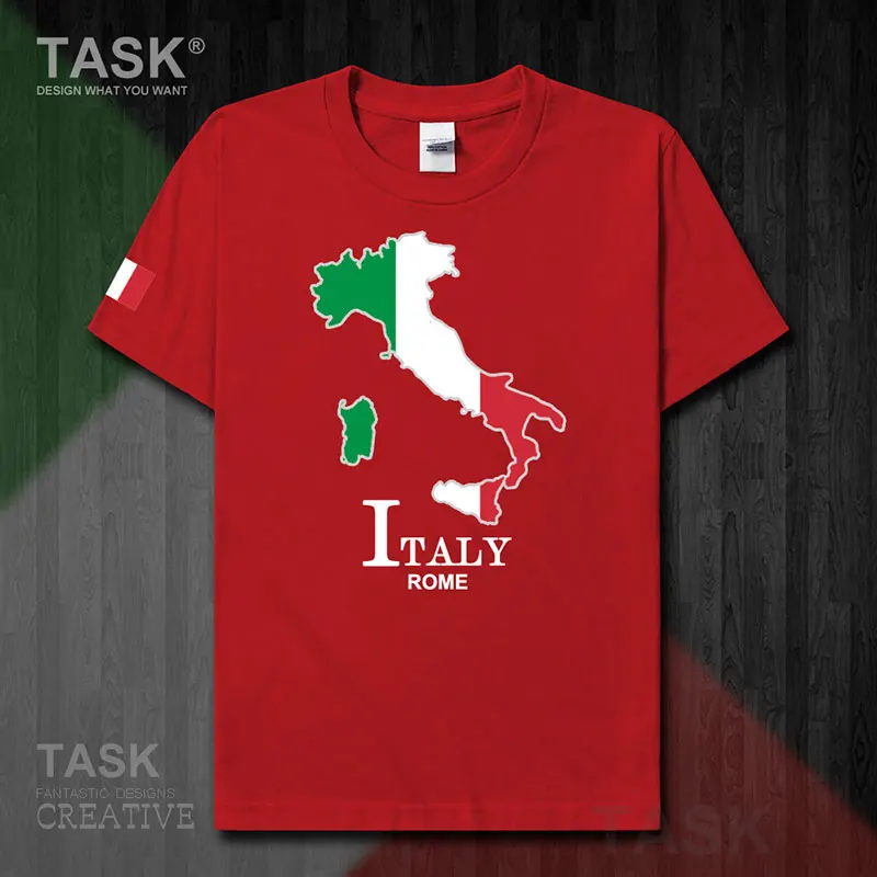 Итальянская итальянская мужская футболка в римском стиле новый топ модная