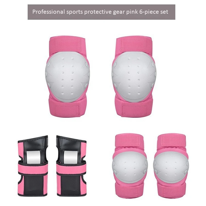

Kid Knee Pads Elbow Pads Wrist Guards Protective Gear Set for Multi Sports Protection Skateboarding Cycling