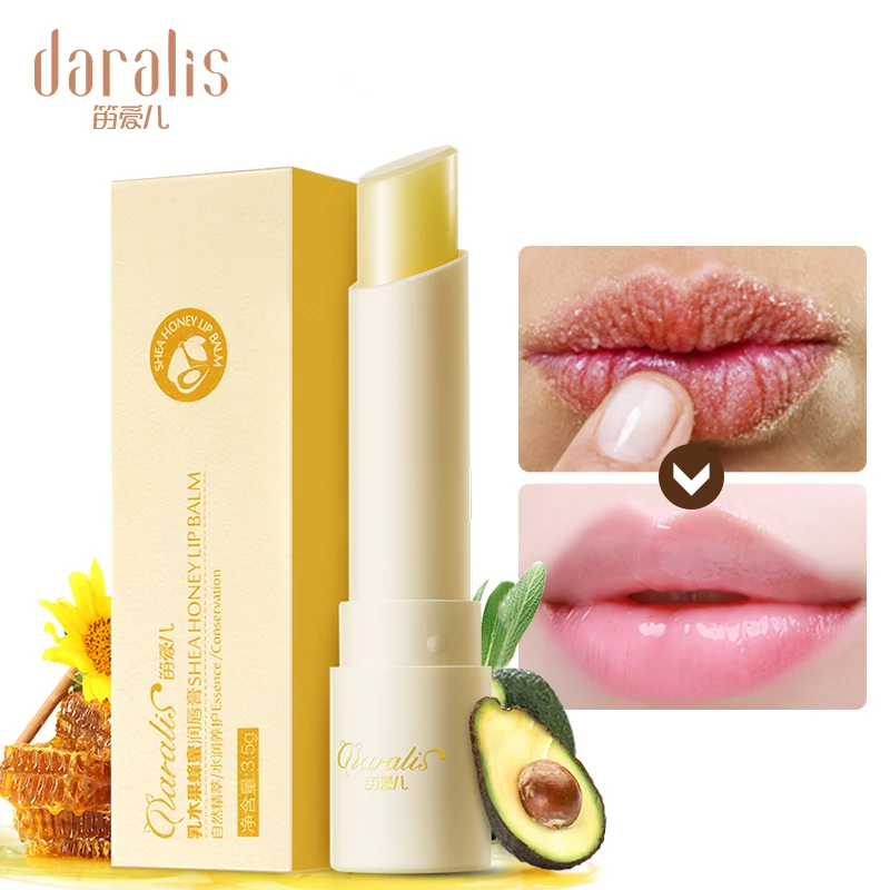 Бальзам для губ Daralis Ши увлажняющий бесцветный восстанавливающий морщины