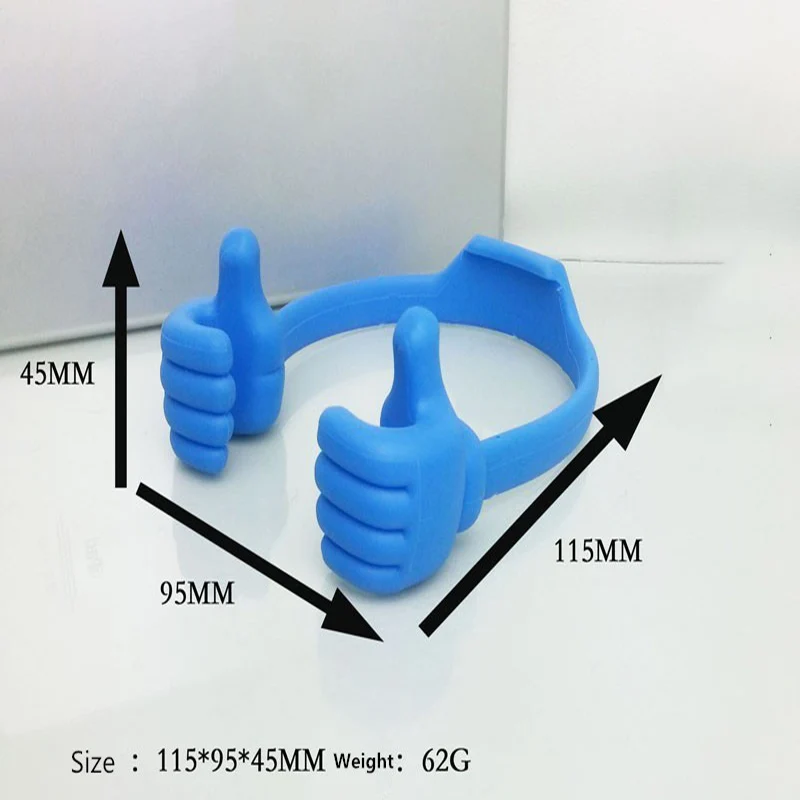 Портативный держатель большого пальца для мобильного телефона планшета
