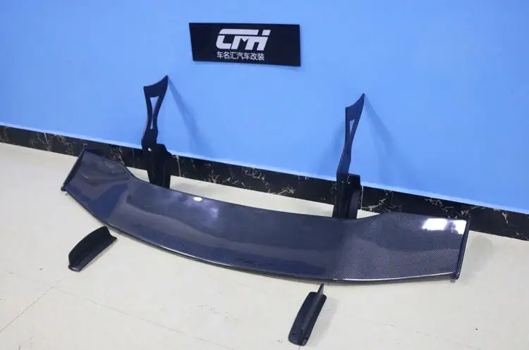 

High quality ABS Resin & Carbon Fiber Rear Trunk Lip Spoiler Wing Fits For Ford Mustang GT style 2015-2020