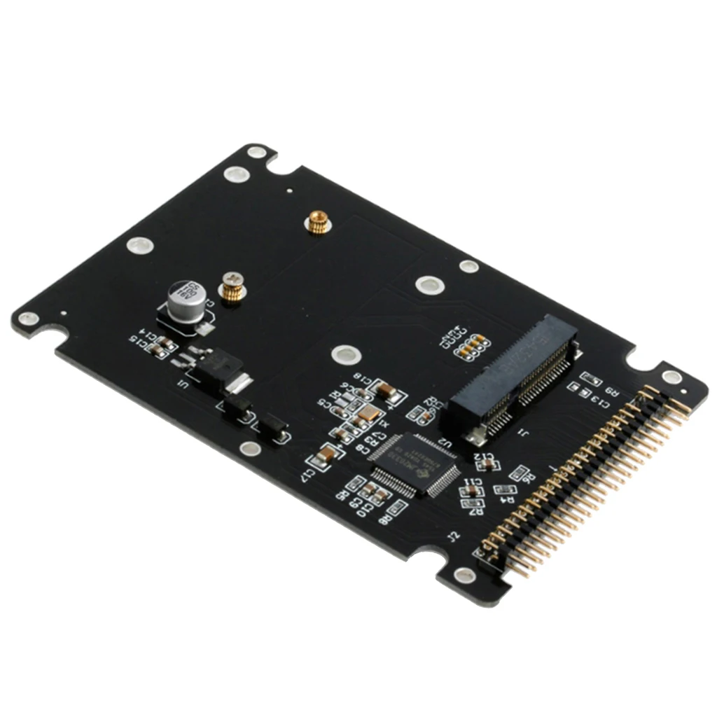 Адаптер MSATA SSD на 44 Pin IDE адаптер конвертер|Компьютерные кабели и разъемы| |